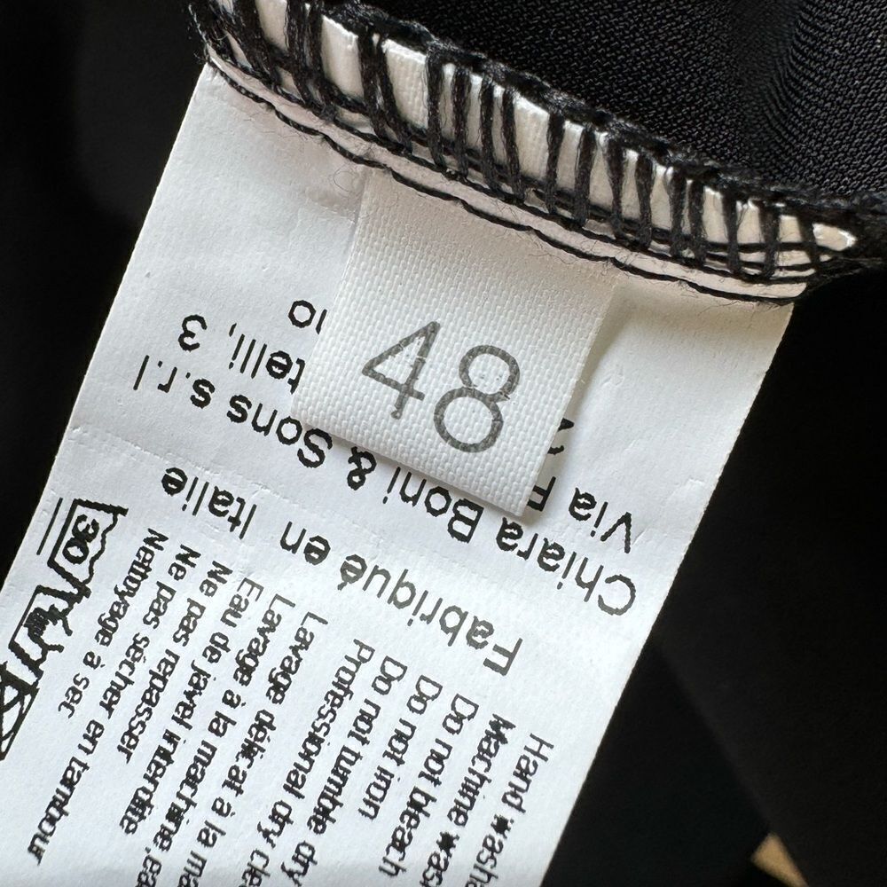 Chiara Boni Elegant Black Strapless Dress - Picture 12 of 12